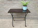 vintage roltafel bijzettafeltje, Huis en Inrichting, Tafels | Bijzettafels, Ophalen, Vintage, retro, Gebruikt, Metaal of Aluminium