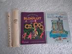 Nieuwe sopraanblokfluit met 2 leerboeken, Ophalen of Verzenden, Nieuw, Sopraan of Sopranino, Kunststof