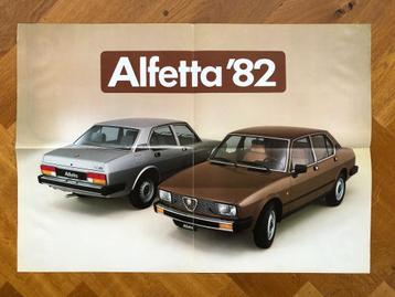 Alfa Romeo Alfetta '82 posterfolder