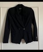 Zwarte JoshV, Josh V Zoya blazer, jasje, colbert in XS., Zwart, Ophalen of Verzenden, Zo goed als nieuw, Jasje