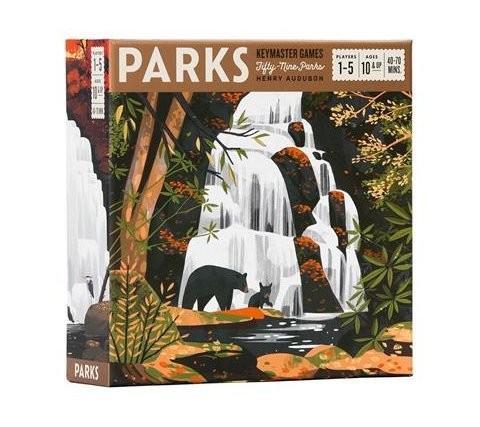 PARKS Bordspel - Keymaster Games - versie 1, Hobby en Vrije tijd, Gezelschapsspellen | Bordspellen, Zo goed als nieuw, Een of twee spelers