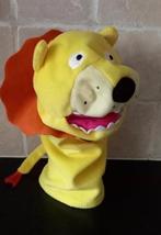 Handpop Leeuw, Kinderen en Baby's, Speelgoed | Knuffels en Pluche, Ophalen of Verzenden, Zo goed als nieuw, Overige typen