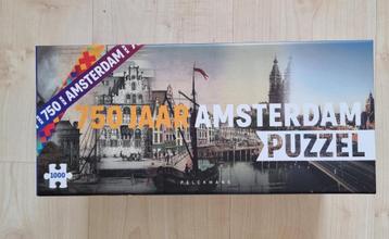 Puzzels - Amsterdam, 3 stuks, incl. verzenden beschikbaar voor biedingen