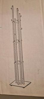 Kapstok, Ong. 180cm hoog, 35x35cm breed, zwart/antraciet, Nieuw, Ophalen of Verzenden, Staande kapstok, 150 tot 200 cm