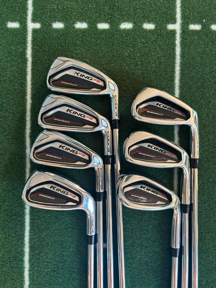 Cobra King F9 Speedback Ijzerset - 5/SW - R flex - ZGAN!, Sport en Fitness, Golf, Zo goed als nieuw, Set, Ophalen of Verzenden