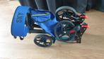 Dubbel opvouwbare rollator als nieuw, Ophalen, Opvouwbaar, Zo goed als nieuw