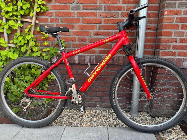 Vintage Cannondale F800SL 26 invh met Fatty vork, Fietsen en Brommers, Fietsen | Mountainbikes en ATB, Gebruikt, Overige merken