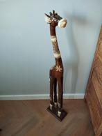 Houten Giraffe Beeld - Beschadigd Oor, Ophalen