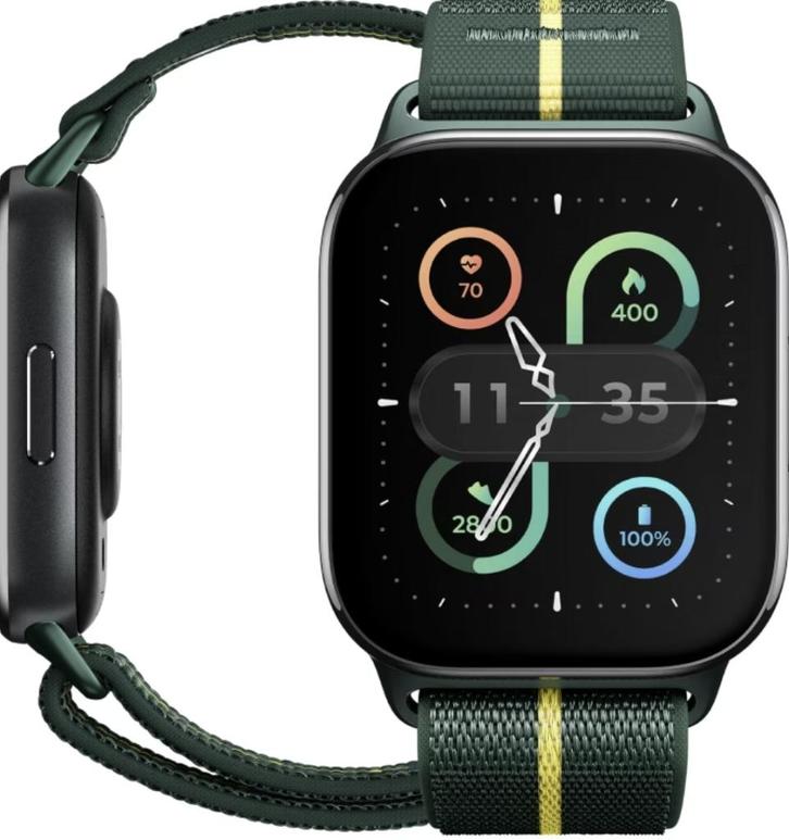 Motorola Moto Watch Fit, Sieraden, Tassen en Uiterlijk, Smartwatches, Nieuw, Android, Zwart, Waterdicht, Ophalen