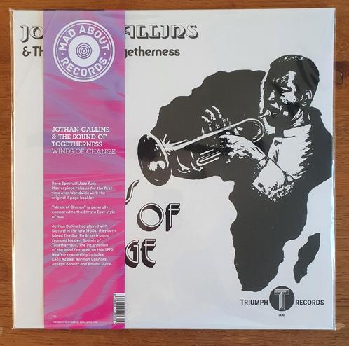 Jothan Callins - The Wind of Change (LP - reissue), Cd's en Dvd's, Vinyl | Jazz en Blues, Nieuw in verpakking, Jazz, 1960 tot 1980