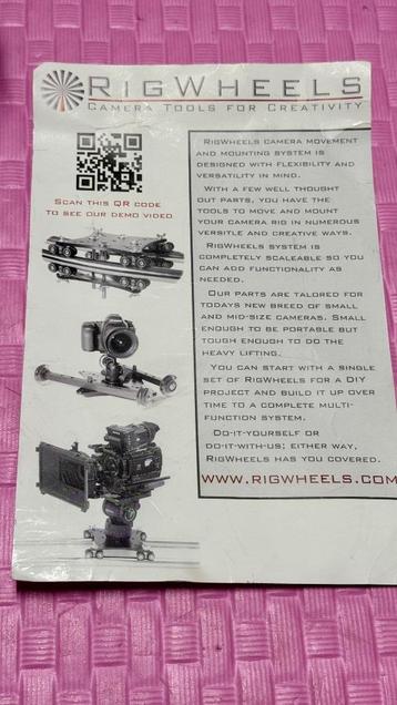  RigWheels Cameramount System – Complete  Car Rig Set beschikbaar voor biedingen