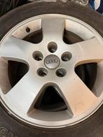 Audi Velgen met Banden 215/60R16, Ophalen, 16 inch, Banden en Velgen, All Season