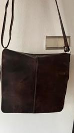 Greenland Westcoast leren tas, Sieraden, Tassen en Uiterlijk, Tassen | Schoudertassen, Ophalen of Verzenden, Gebruikt, Bruin