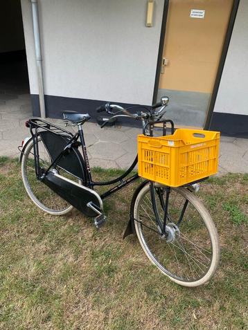 Gazelle Retro fiets met kratje - 7 versnellingen beschikbaar voor biedingen