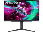 LG UltraGear 27” 4K Gaming Monitor 144Hz, IPS, Kantelbaar, 101 t/m 150 Hz, 1 tot 2 ms