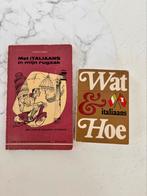 Studieboek en woordenboek italiaans, Ophalen of Verzenden, Zo goed als nieuw