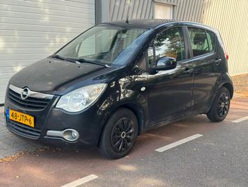 Opel Agila 1.0 12V 2009 Zwart beschikbaar voor biedingen