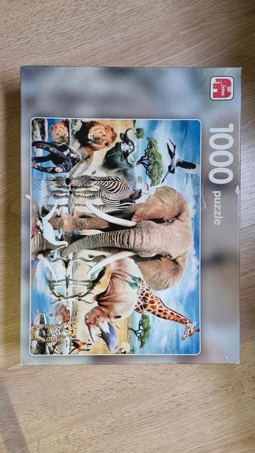 Safari Puzzel 1000 Stukjes - Jumbo beschikbaar voor biedingen
