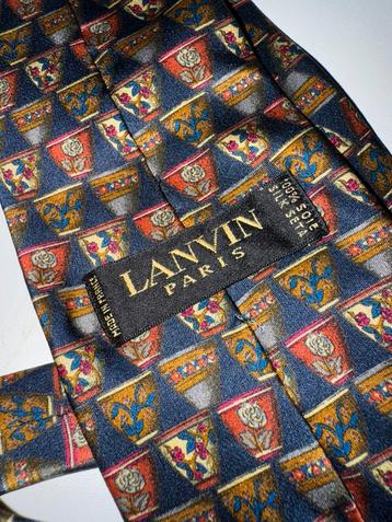 Lanvin stropdas vintage beschikbaar voor biedingen