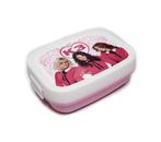 Partij roze/witte K3 lunchboxen broodtrommels
