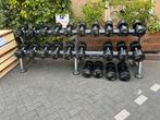 Lifemaxx rubberen dumbells dumbell set 12,5-40 kg gewichten, Sport en Fitness, Fitnessmaterialen, Gebruikt, Dumbbell, Ophalen