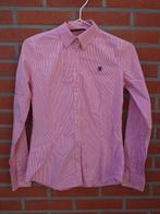 roze rood gestreept g-star raw overhemd dames maat 34, Wit, Ophalen of Verzenden, Zo goed als nieuw, Maat 34 (XS) of kleiner