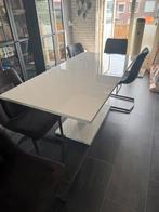 Tafel 180x90 uitschuifbaar tot 220, Huis en Inrichting, Tafels | Eettafels, Ophalen, Gebruikt, 200 cm of meer, 50 tot 100 cm