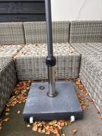 SENS-LINE PARASOLVOET GRANIET 30KG, Tuin en Terras, Parasols, Ophalen, Verstelbaar, Zo goed als nieuw, Parasolvoet