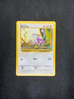 Rattata #61 Pokemon Base Set, Ophalen of Verzenden, Zo goed als nieuw, Losse kaart