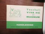 Instructieboek Vauxhall Viva HC, Vauxhall Magnum 1974 mooi!, Ophalen of Verzenden