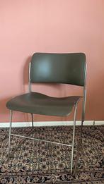 David Lowland 40/4 vintage stoel, Ophalen, Gebruikt, Bruin, Vintage