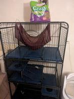 Fret kooi met frettenvoer, Dieren en Toebehoren, Ophalen, Kooi, 90 cm of meer, Fret