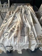 Vitrage Gordijnen - 2 stuks, 200 cm of meer, Wit, Zo goed als nieuw, 50 tot 100 cm