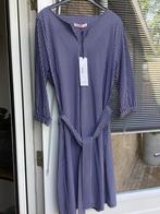 Stuido Anneloes Travelstof jurk blauw wit nieuw, Studio Anneloes, Blauw, Maat 42/44 (L), Nieuw