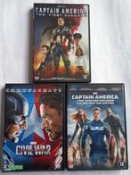 Captain America Trilogie (Deel 1 T/M 3) Marvel Dvdset., Ophalen of Verzenden, Vanaf 12 jaar, Zo goed als nieuw, Fantasy