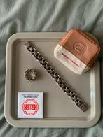 Buddha to Buddha Armband + Ring, Sieraden, Tassen en Uiterlijk, Armbanden, Ophalen, Zo goed als nieuw, Zilver