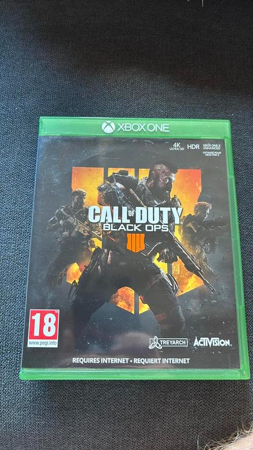 Call of Duty: Black Ops 4 (Xbox One), Spelcomputers en Games, Games | Xbox 360, Zo goed als nieuw, Overige genres, 1 speler, Vanaf 18 jaar