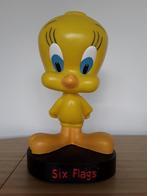 Tweety spaarpot Six Flags 1997 42 cm, Ophalen of Verzenden, Zo goed als nieuw