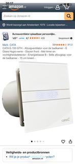 CATA E-100 GTH - Afzuigventilator, Ophalen of Verzenden, Nieuw, Plafondventilator