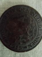 1 cent 1915 Koningkrijk der Nederlanden voor, Ophalen of Verzenden, Koningin Wilhelmina, 1 cent, Losse munt