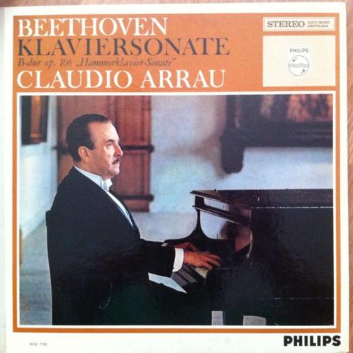 LP - Beethoven - Claudio Arrau - Klaviersonate, Cd's en Dvd's, Vinyl | Klassiek, Zo goed als nieuw, Classicisme, 12 inch, Ophalen of Verzenden