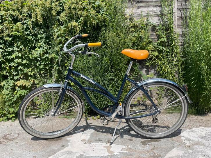Johnny loco dames beach cruiser Sinatra editie, Fietsen en Brommers, Fietsen | Cruisers en Lowriders, Gebruikt, Cruiser, Staal