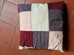 PATCHWORK RIBSTOF KUSSEN, Huis en Inrichting, Woonaccessoires | Kussens, Ophalen of Verzenden, Vierkant