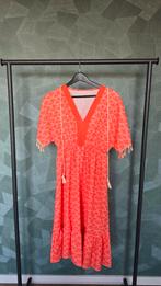 Zomers jurkje voor Koningsdag Maat L, Maat 42/44 (L), Oranje, Ophalen of Verzenden, Zo goed als nieuw