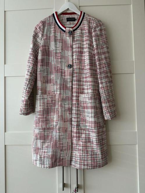 Nette lange blazer van River Woods, Kleding | Dames, Jasjes, Kostuums en Pakken, Zo goed als nieuw, Jasje, Maat 38/40 (M), Wit