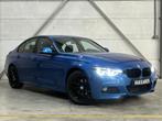 BMW 3-serie 318i Edition M Sport - 6 bak - Cruise - Navi, Gebruikt, Blauw, Leder, Bedrijf