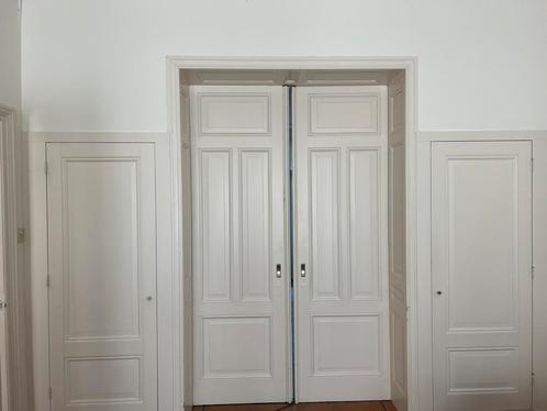 Ensuite deuren met ombouw, Doe-het-zelf en Verbouw, Deuren en Horren, Zo goed als nieuw, Binnendeur, 200 tot 215 cm, 80 tot 100 cm