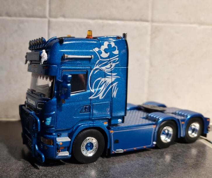 Harm Bergs WSI, Hobby en Vrije tijd, Modelauto's | 1:50, Zo goed als nieuw, Bus of Vrachtwagen, Wsi, Ophalen of Verzenden