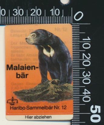 Sticker: Haribo - Malaienbar, Ophalen of Verzenden, Zo goed als nieuw, Bedrijf of Vereniging