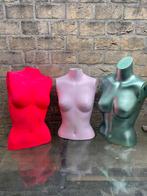 Torso dames bovenlijf paspop 3 stuks, Ophalen of Verzenden